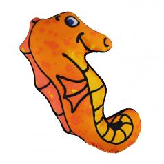 Dog Toy: Sully the Seahorse Cordura Squeaker Dog Toy
