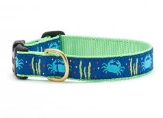 Dog Collars: 5/8" or 1" Wide Crab Clip Collar