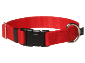 Dog Collars:  Clip in 5/8" Width for dogs under 30lbs