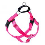 HOT PINK Freedom No-Pull Harness with Black Back Loop