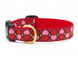 Dog Collars: 5/8" or 1" Width- All Hearts Collar and/or Leash