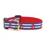 Dog Collars: 5/8" or 1" Wide Anchors Away Collar