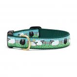 Dog Collars: 5/8" or 1" Wide Counting Sheep Clip Collar