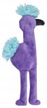 Dog Toy: Large Mingo the Flamingo Unstuffed Squeaker Toy (does not qualify for free shipping)
