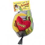 Cat Toy:  Holiday Gift Bundle 4-Pack Yeowww! Stuffed with Organic Catnip