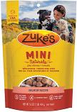 Treats:  Zukes Mini Natural Salmon Semi-Moist Training Treat 6 oz bag